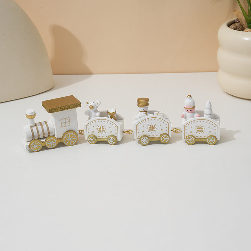 📢📢 50% OFF🎄Mini Christmas Train Ornament – Festive Tabletop Decor, Window Display & Cake Topper