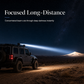 Pair of 30W Square LED Work Lights Waterproof Dustproof Off Road Driving Pod Lights for Cars and Trucks