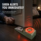 Portable Security Door Stop Alarm and Door Stopper Blocker with Siren for Home Hotel Travel and Personal Safety