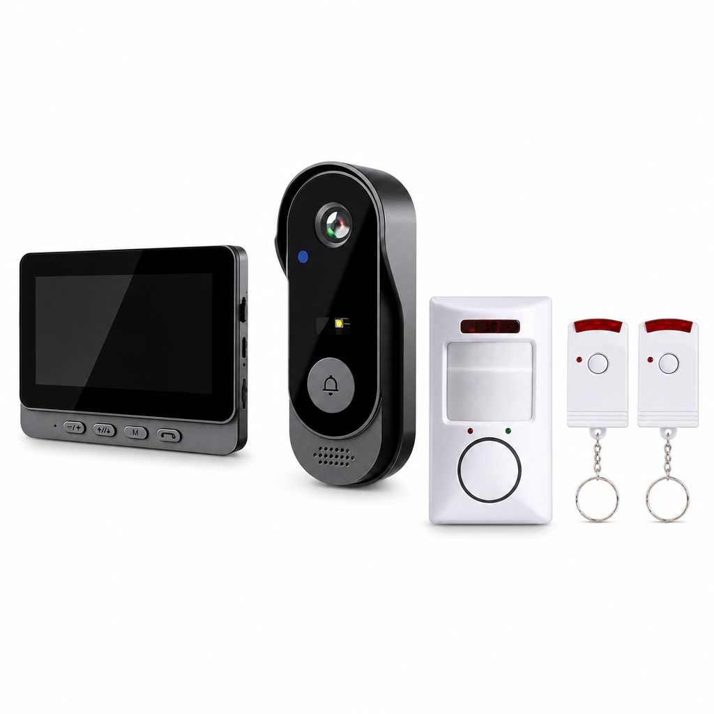 Portable Security Door Stop Alarm and Door Stopper Blocker with Siren for Home Hotel Travel and Personal Safety