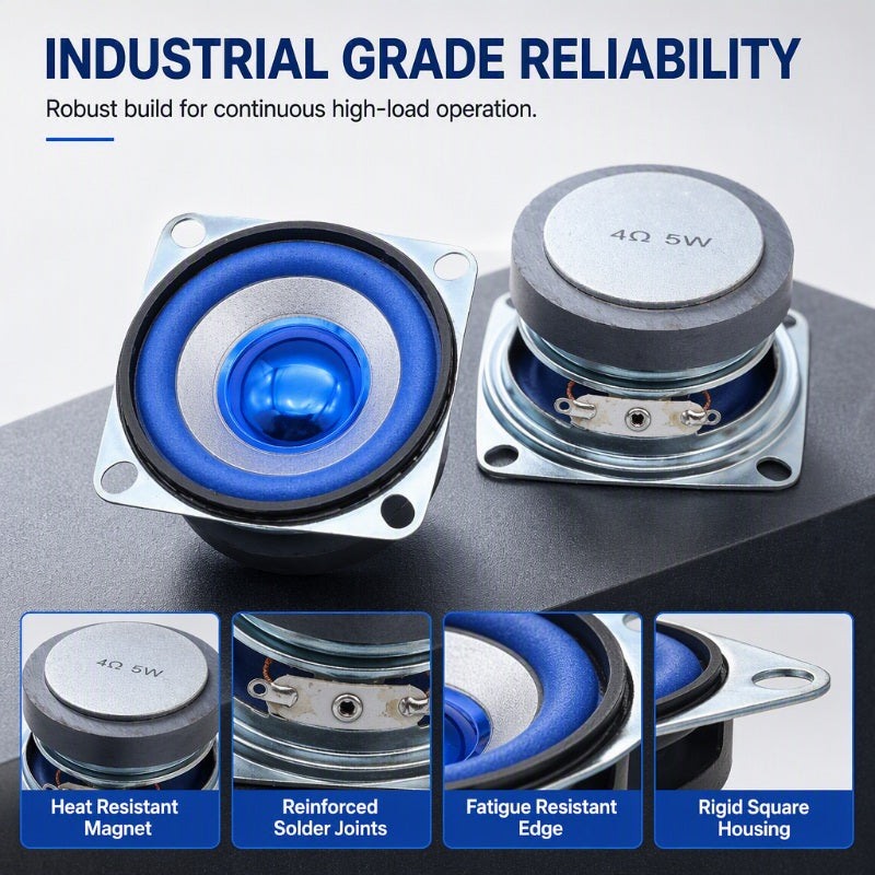 📢📢 50% OFF🔊52mm Full-Range Speaker Driver – External Magnet Audio Speaker Unit