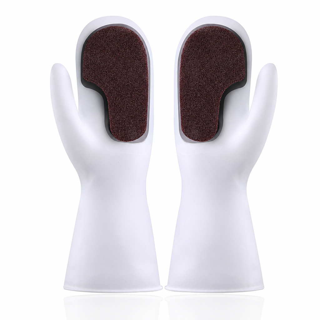 📢📢50% OFF !! ⏰Multifunctional Waterproof Kitchen Dishwashing and Household Cleaning Gloves🧼