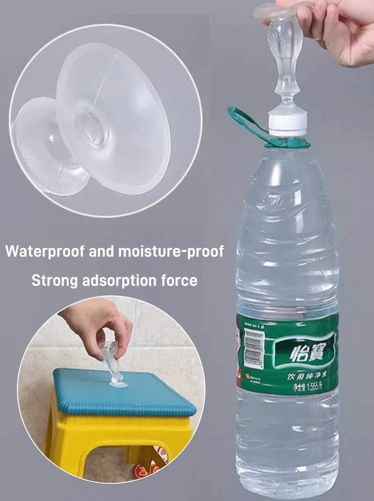 Silicone anti-collision door hook [No punching, suitable for all doors