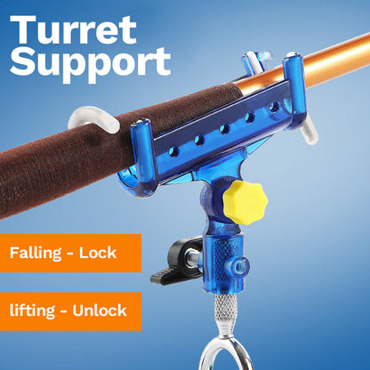 Fishing Rod self-Locking Turret Bracket