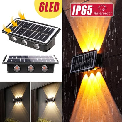 Solar Powered Wall Light