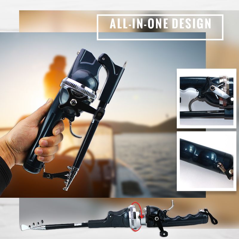 🎁Hot Sale 49% OFF⏳All-in-one Telescopic Fishing Rod Kit✈️Free Shipping