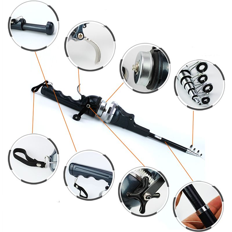 🎁Hot Sale 49% OFF⏳All-in-one Telescopic Fishing Rod Kit✈️Free Shipping