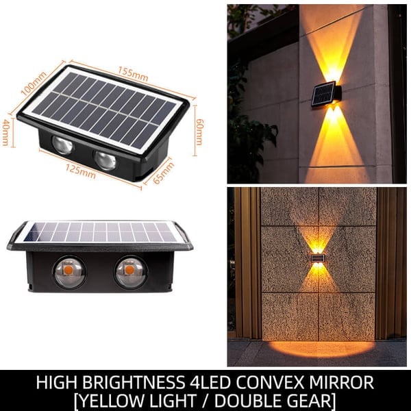 Solar Powered Wall Light