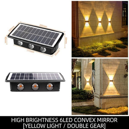 Solar Powered Wall Light